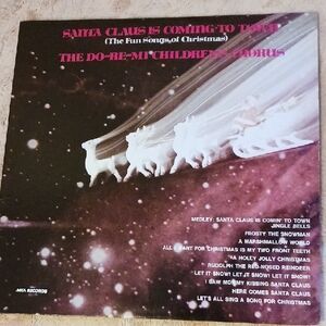 Santa Claus is Coming to Town Vinyl Record